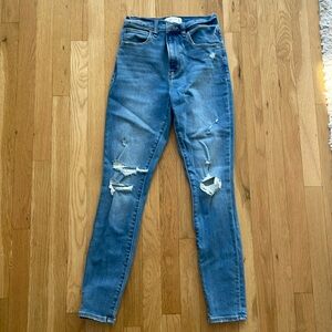 Abercrombie The Super Skinny High Rise